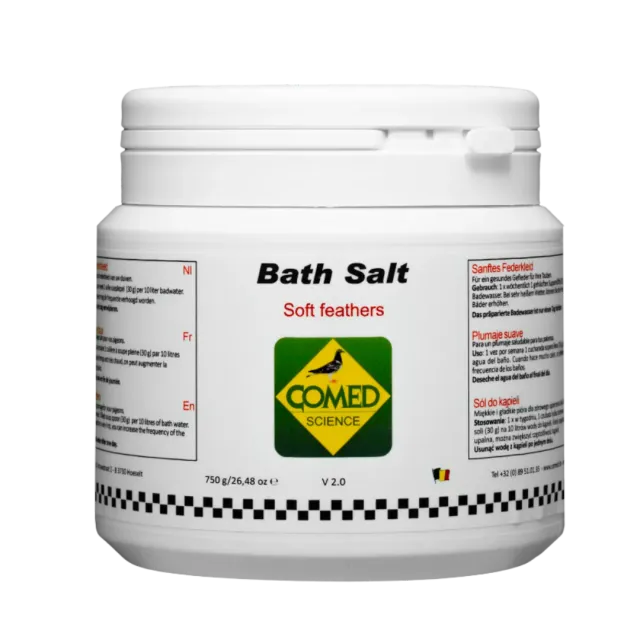 Comed Bath Salt badzout voor duiven 750 g veren